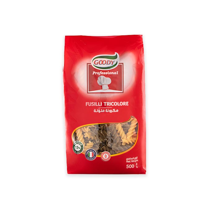 Buy Delicious Goody Professional Fusilli Tricolore Pasta
